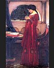 John William Waterhouse Crystal Ball painting